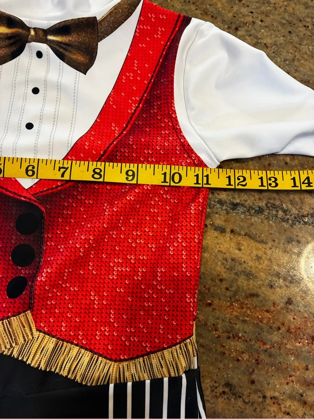 Alexandra Collection Circus Ringmaster-themed dance biketard, Size: 4–6 Youth